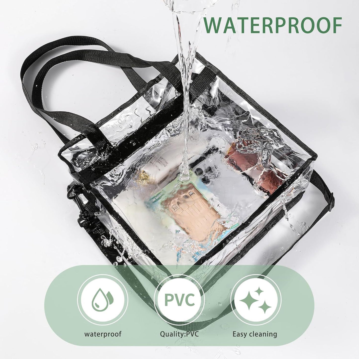 Transparente Alltags- und Picknicktasche Brehn