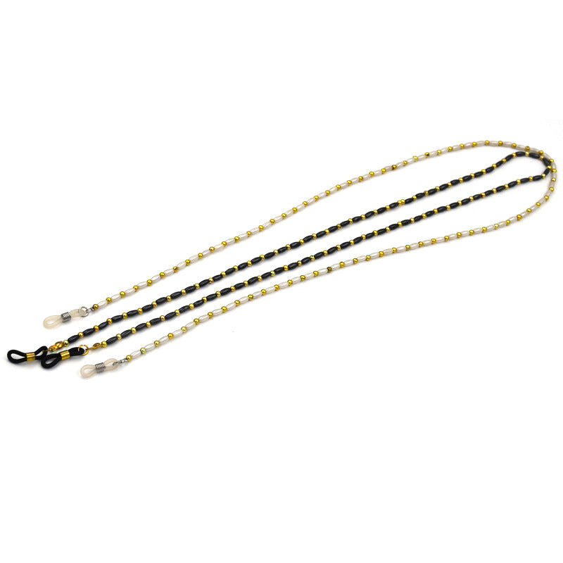 Elegante Perlen-Brillen-Kette Brehn