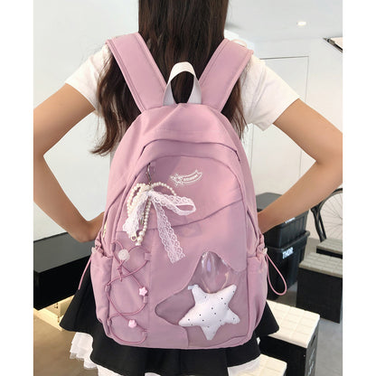 Stylische dekorative Mini-Rucksack Brehn