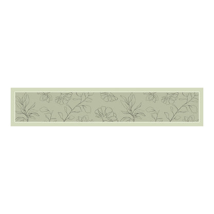Blumenmuster dekorative Fensterbankmatte Brehn