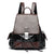 Stilvolle Multi-Taschen Leder Rucksack