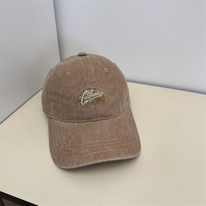 Damens Freizeit Vintage Bestickte Kappe Brehn