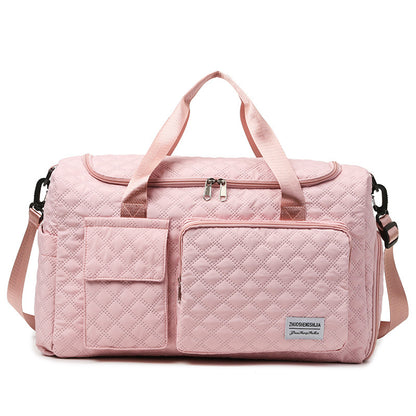 Gepolsterte Sport-Reise-Duffel-Tasche mit mehreren Fächern Brehn