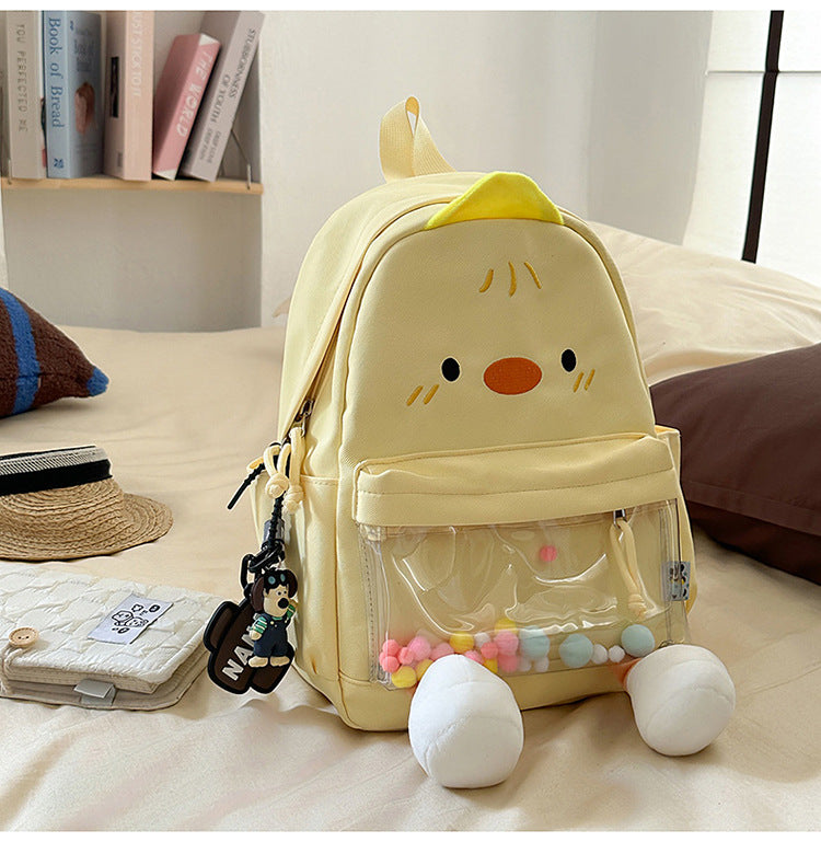 Kinder niedlicher Enten-Themen Mini-Schulrucksack