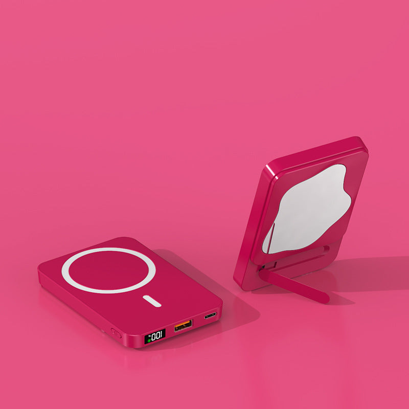 Tragbare Powerbank mit Integriertem Spiegel Brehn
