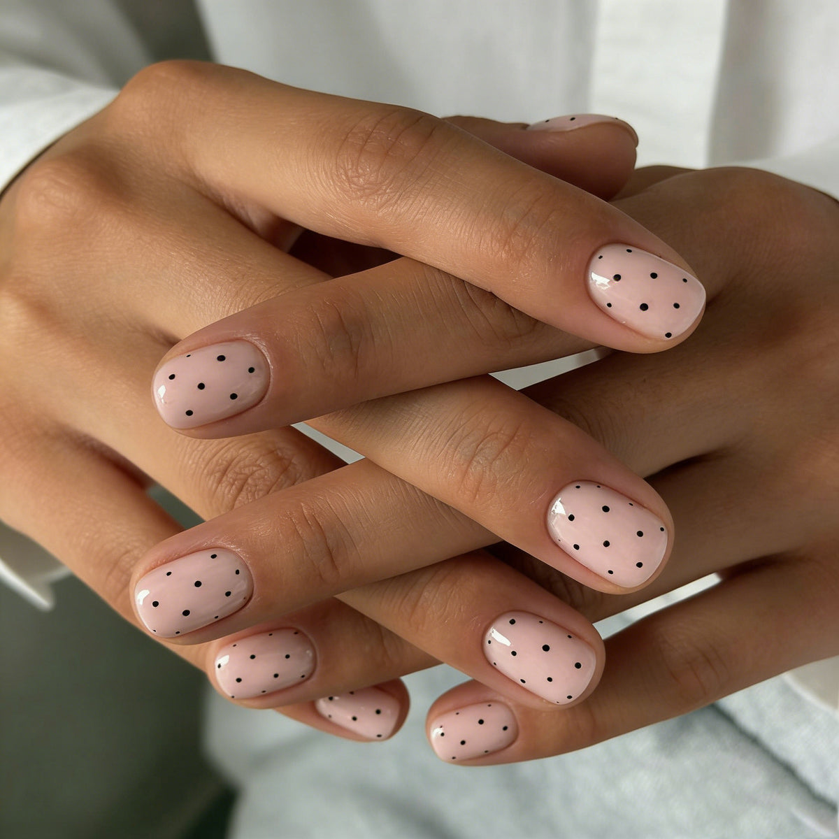 Polka Dot Nagelkunst Design Brehn