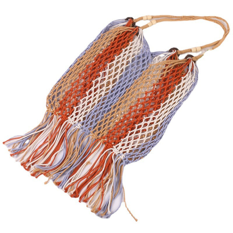 Leichte Makramee-Shopper-Tasche Brehn