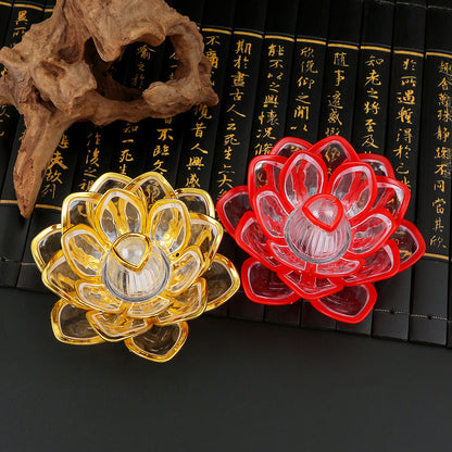 LED Lotusblumen Tischleuchte