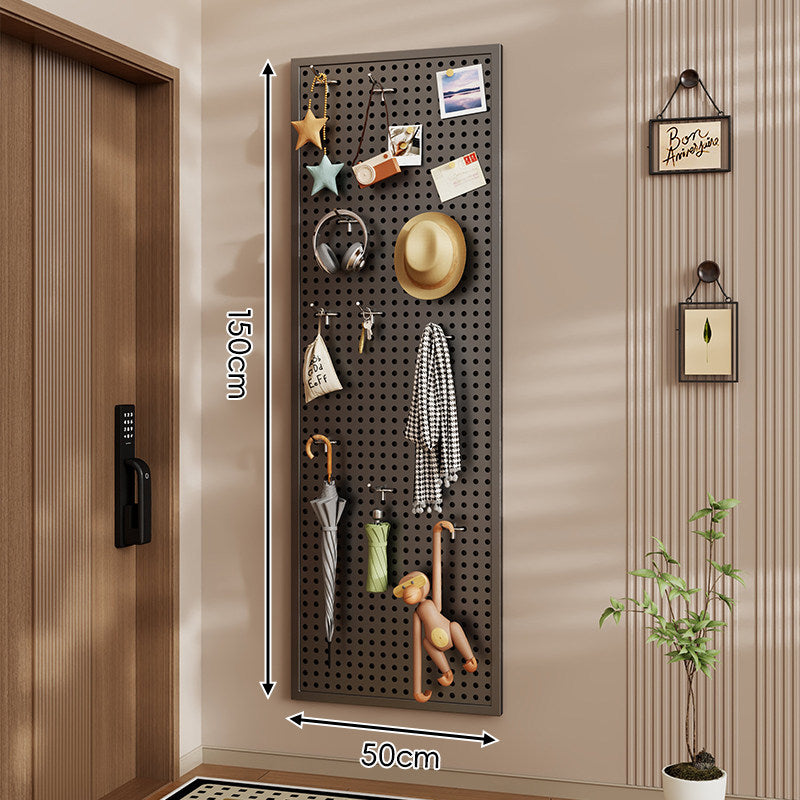 Wandanag perforiertes Lochboard-Organizer-Panel Großes Quadrat mit modularen Haken und Zubehör