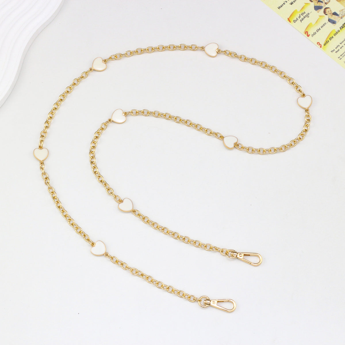 Herz Charm Sonnenbrillen Kette Brehn