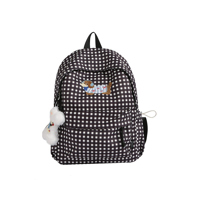Charmanter Tierstickerei Rucksack Brehn
