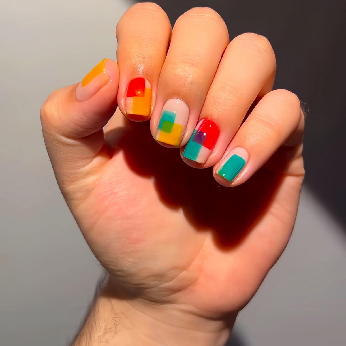 Geometrisches Nagelkunst Design Kit Brehn