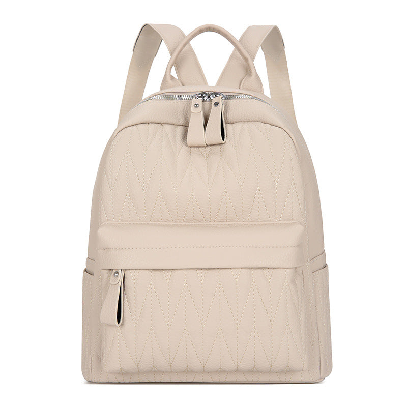 Gepolsterter Leder-Rucksack Brehn