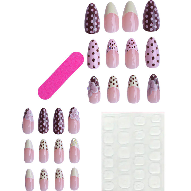 Dekoratives Press-On Nagelkunst-Set Brehn