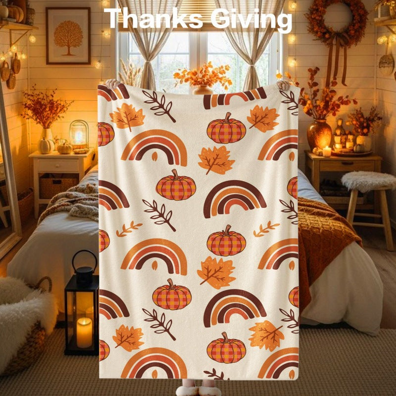 Thanksgiving-Themen Kuscheldecke