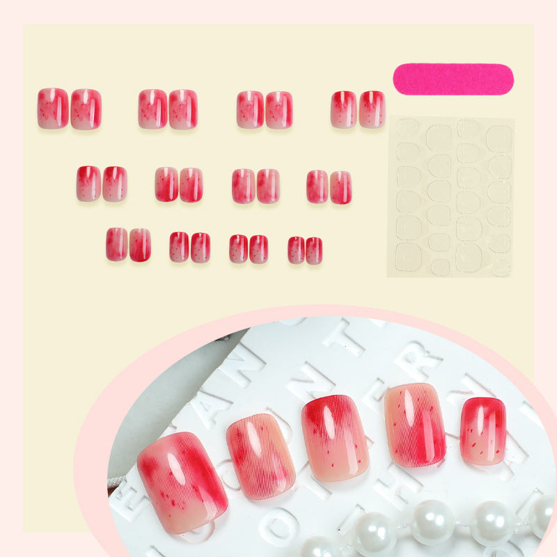 Trendiges Kunstnagelset mit modernen Marmor- und Ombre-Design Brehn