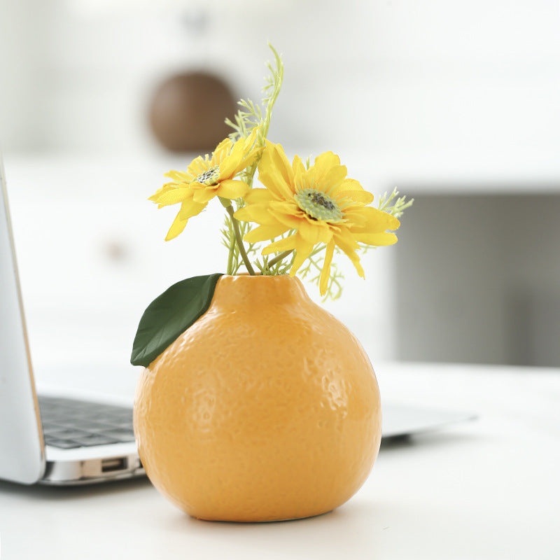 Verspielte Keramische Obst-förmige Vase Brehn