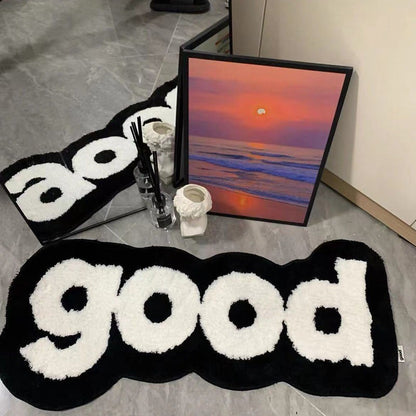 Dekorative Statement-Badmatte Brehn