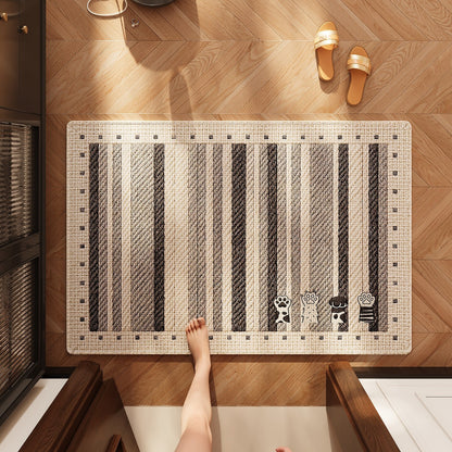 Dekorativer Fußmatte