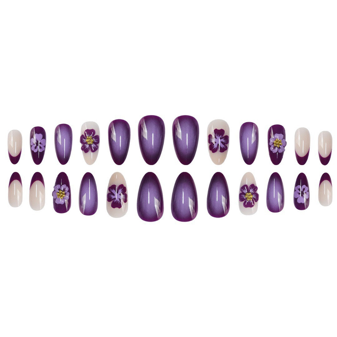 Florales Nagelkunstdesign Brehn