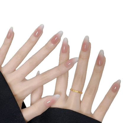 Elegante Ombre Stiletto Nagelverlängerungen