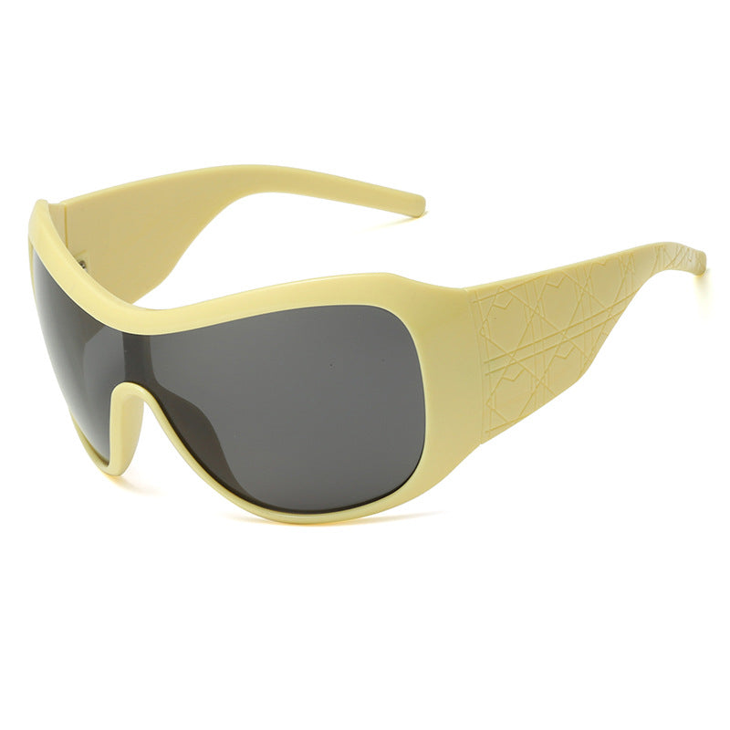 Sportive Herren-Wrap-Around-Sonnenbrille Brehn