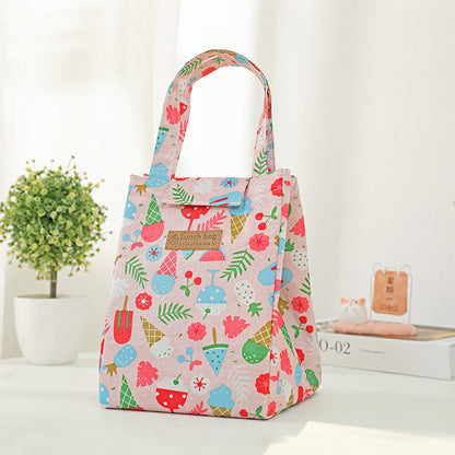 Damen Isolierte Blüten-Mahlzeit Tasche Brehn
