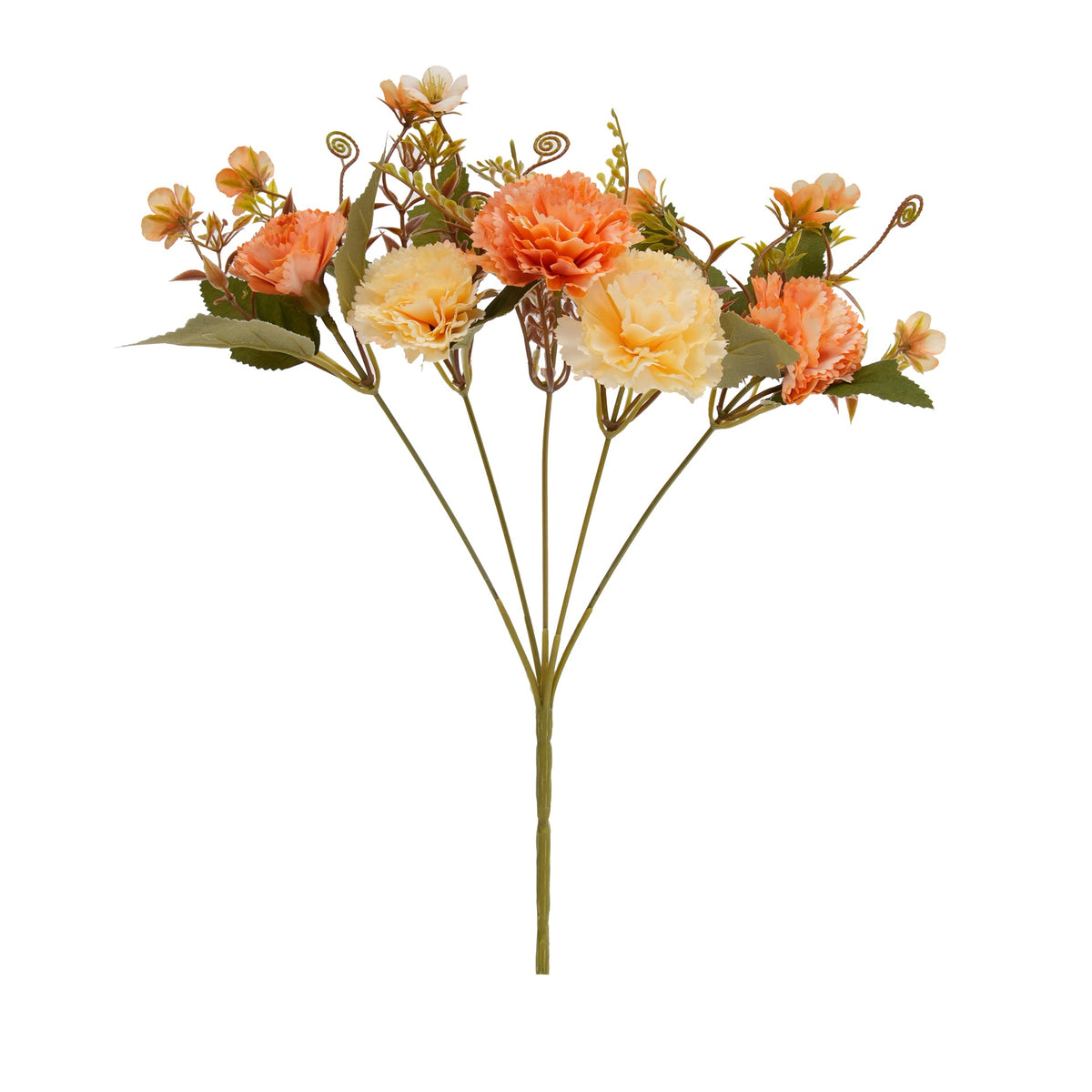 Lebensnahe Nelke Blumenspiess Dekoration