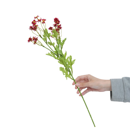 Realistische gelbe Wildblumenstiel