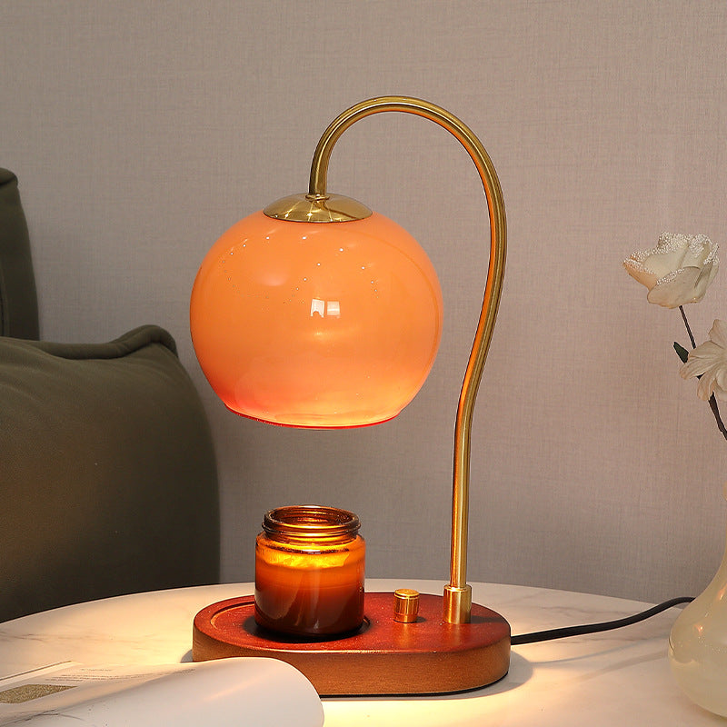 Künstlerische Glas Tischlampe