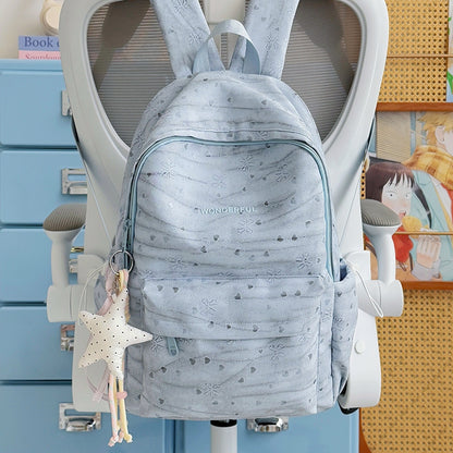 Stilvoller Herzmuster-Rucksack Brehn
