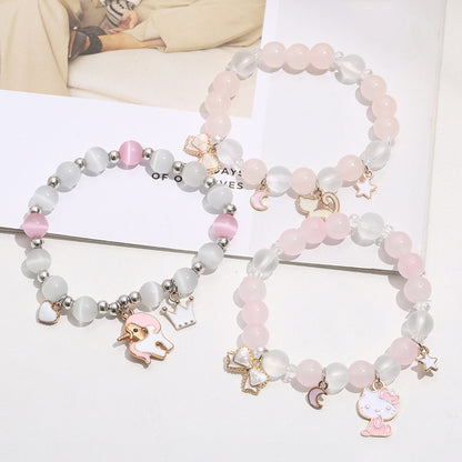 Schmetterling Charm Perlenarmband Brehn