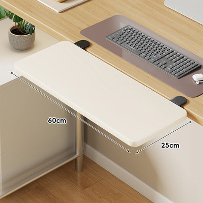 Unter-Tisch Gleitschienen-Tastaturablage und Schreibtischverlängerung mit sanfter Gleitmontage