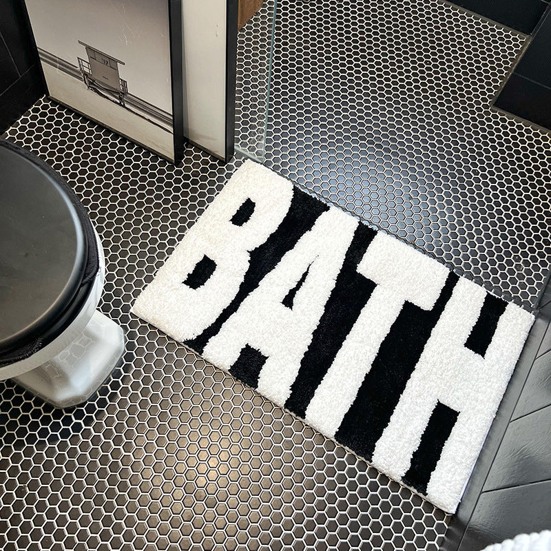 Texturiert Badmatte Brehn
