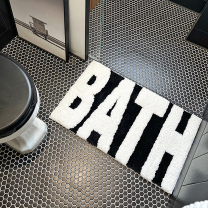 Texturiert Badmatte Brehn