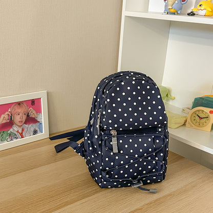 Stylischer Polka-Dots-Rucksack Brehn