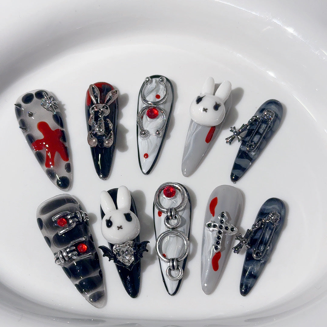 Themenbezogenes Künstlerisches Nagelschmuckset