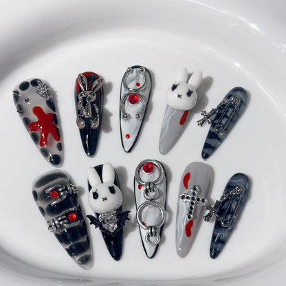 Themenbezogenes Künstlerisches Nagelschmuckset