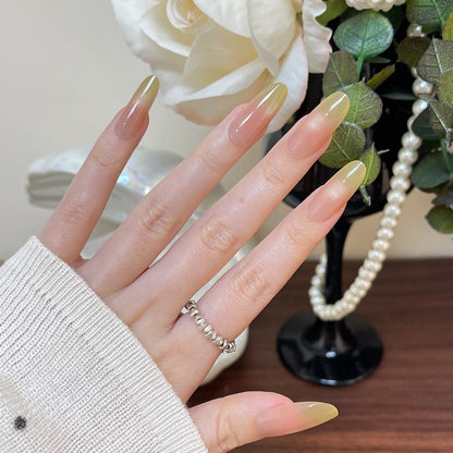 Ombre Glossy Press-On Nail Set Brehn