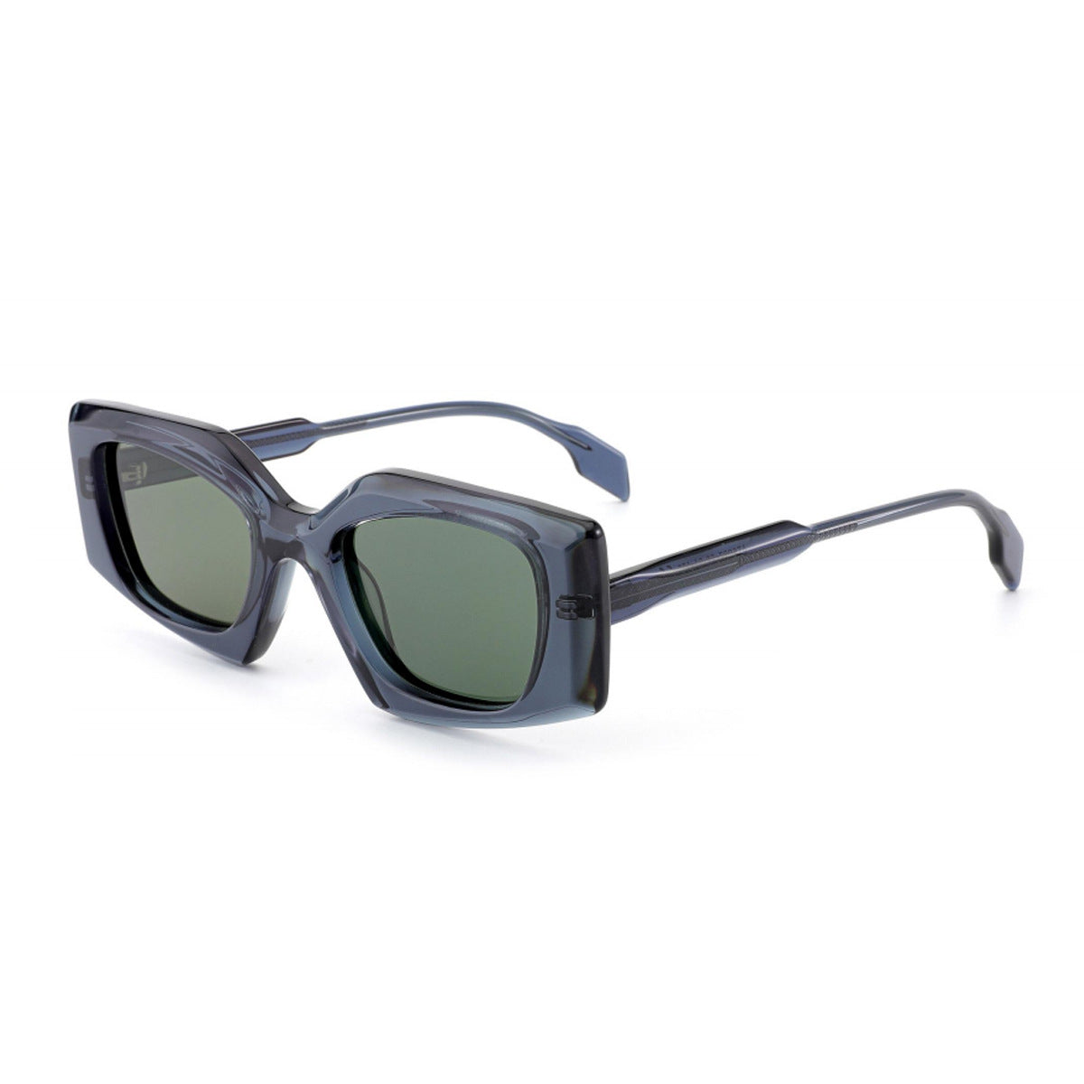 Damen stylish quadratische Sonnenbrille mit innovativem Design und polarisierten Gläsern Brehn