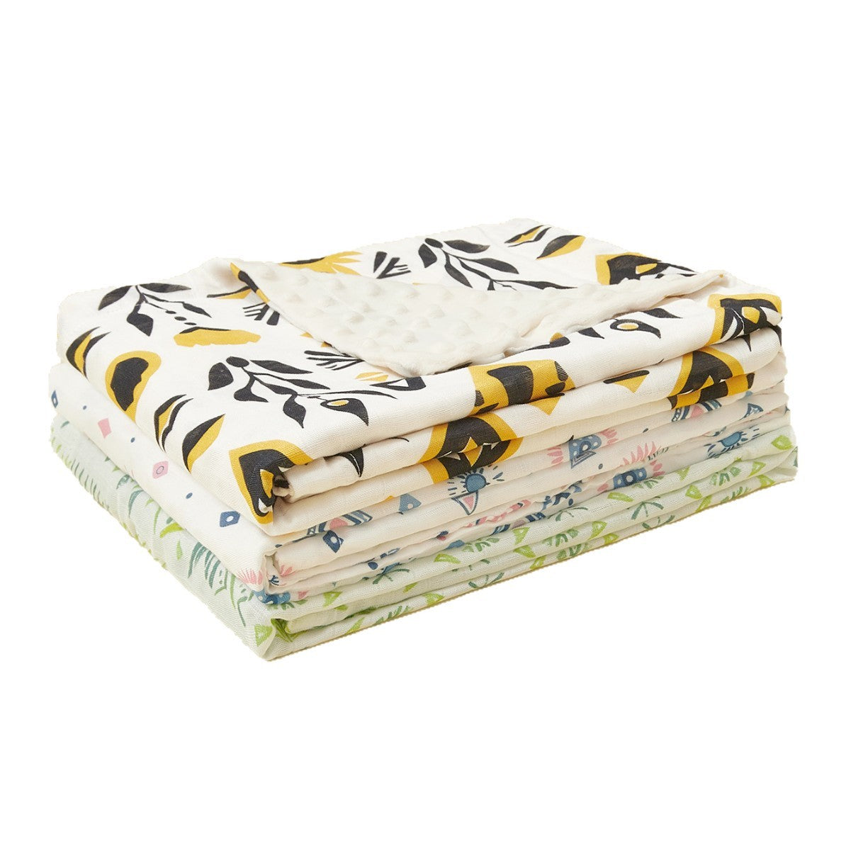 Weiche Baumwoll-Musselin Babydecke Brehn