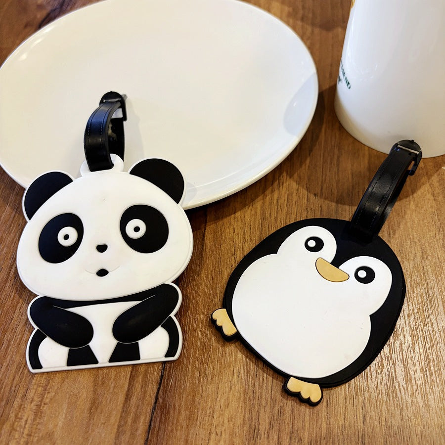 Süßes Panda-Themen Gepäckanhänger Brehn
