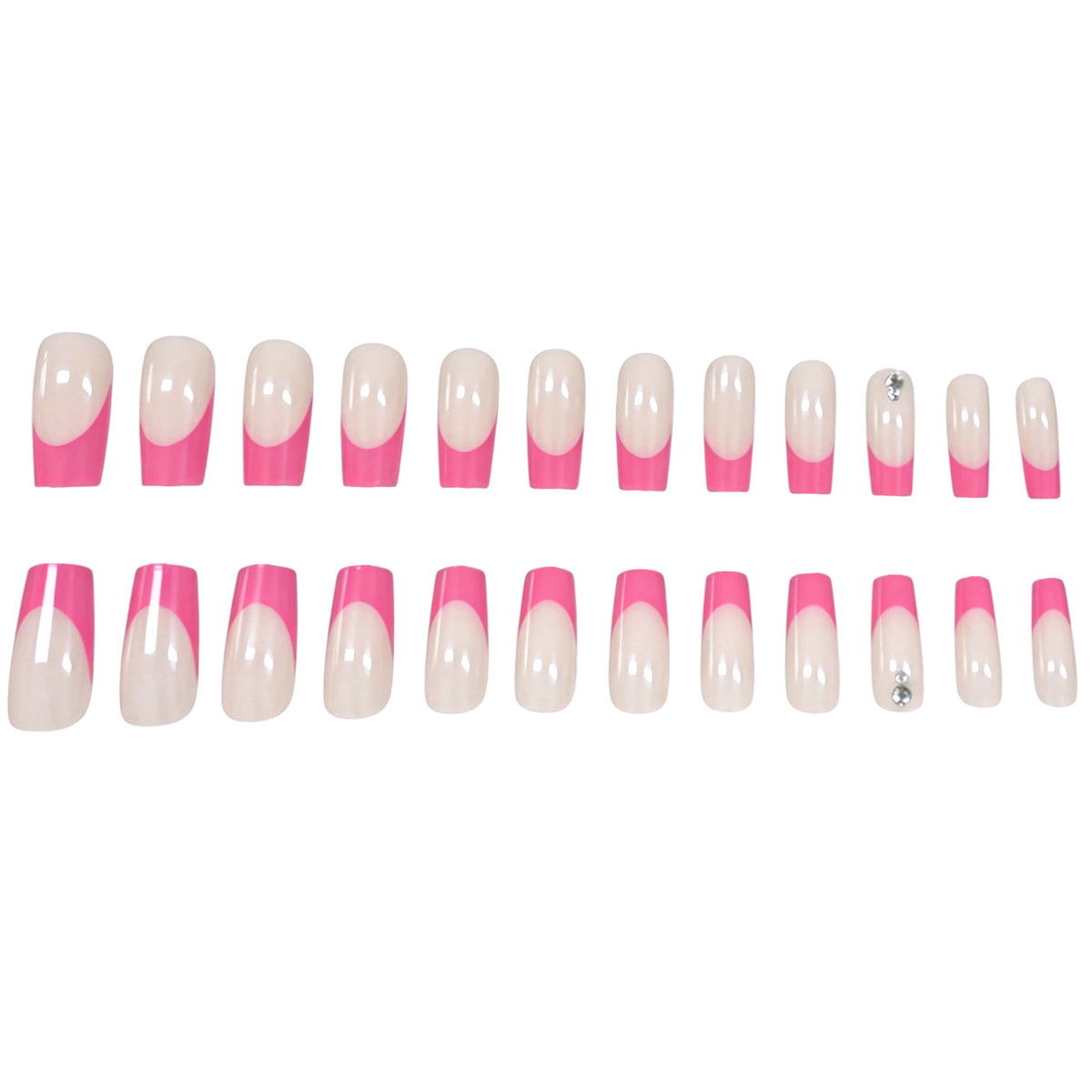 Stylische Acryl-Nagelverstärkungen Brehn