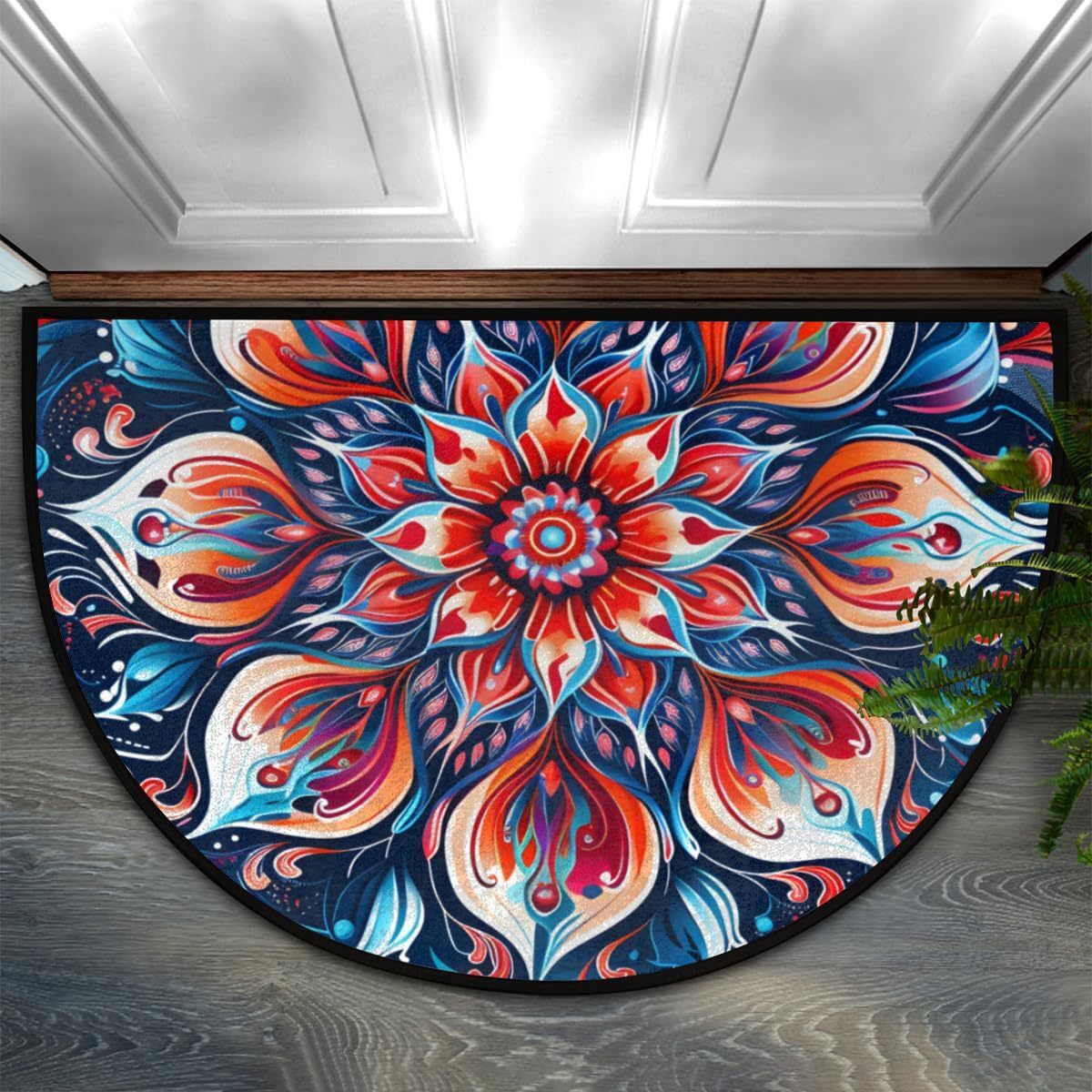 Bohemian Mandala Design Bereich Matte Brehn