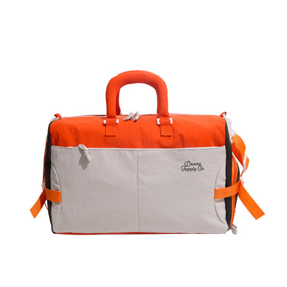 Farbblockierte Reise-Duffle-Tasche
