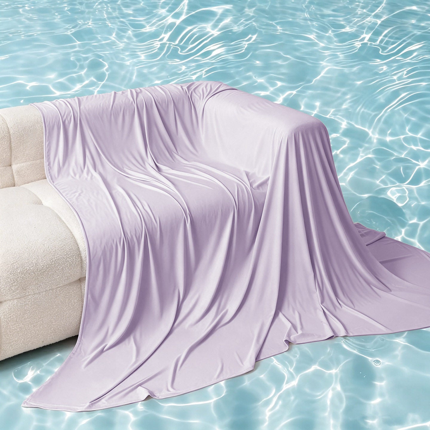 Unisex nan extraweiche Stretch Sofadecke aus Microfaser als vielseitiger Sofaüberwurf Brehn