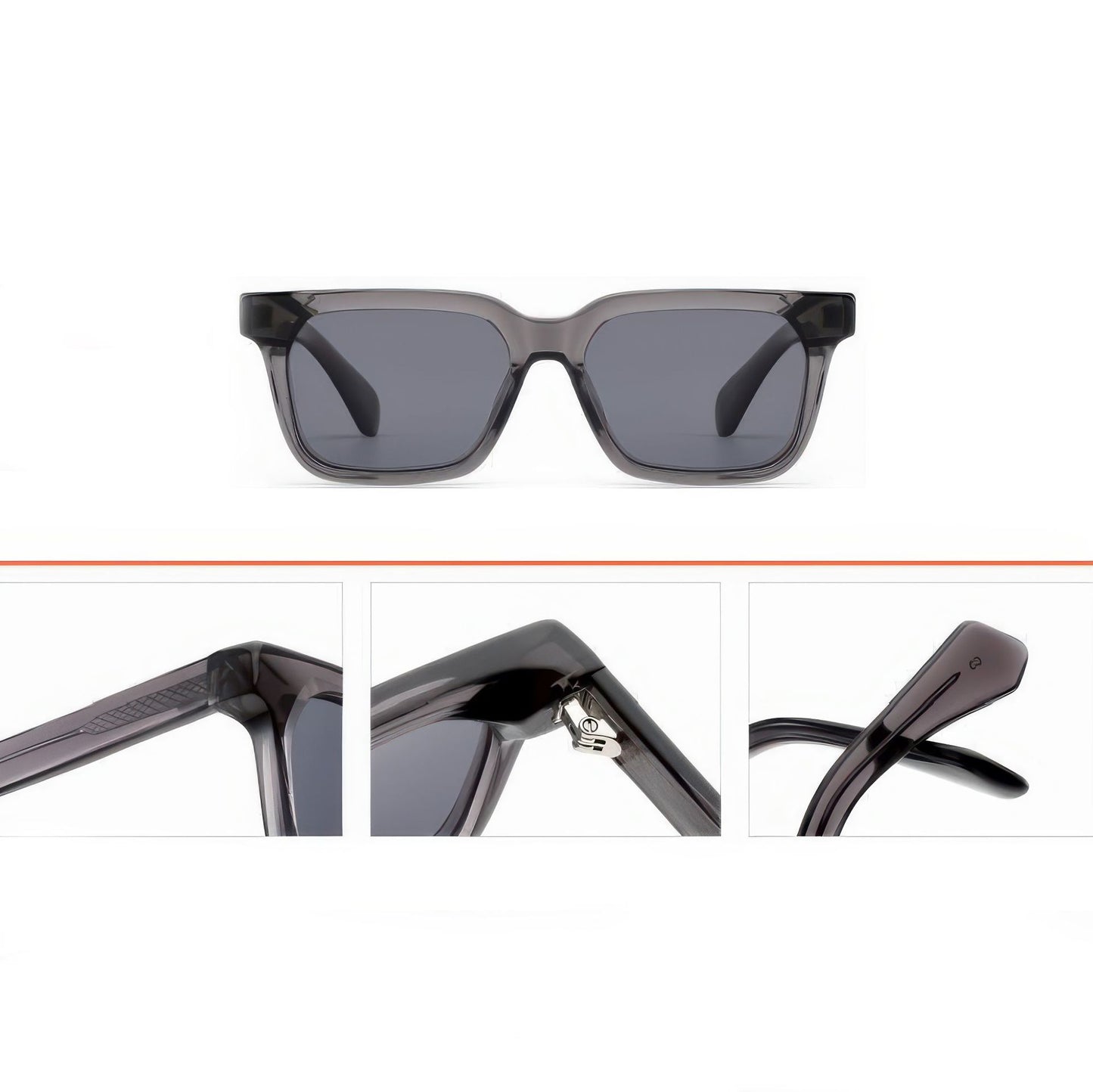 Damen modische Sonnenbrille mit anspruchsvollem Design und UV-Schutz Brehn