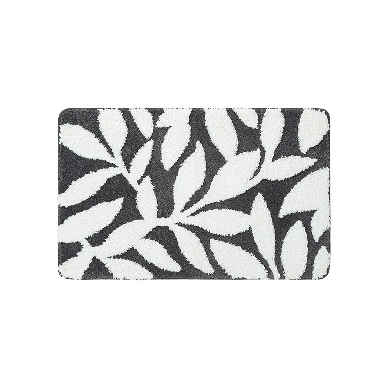 Blattmuster Luxus-Badmatte Brehn