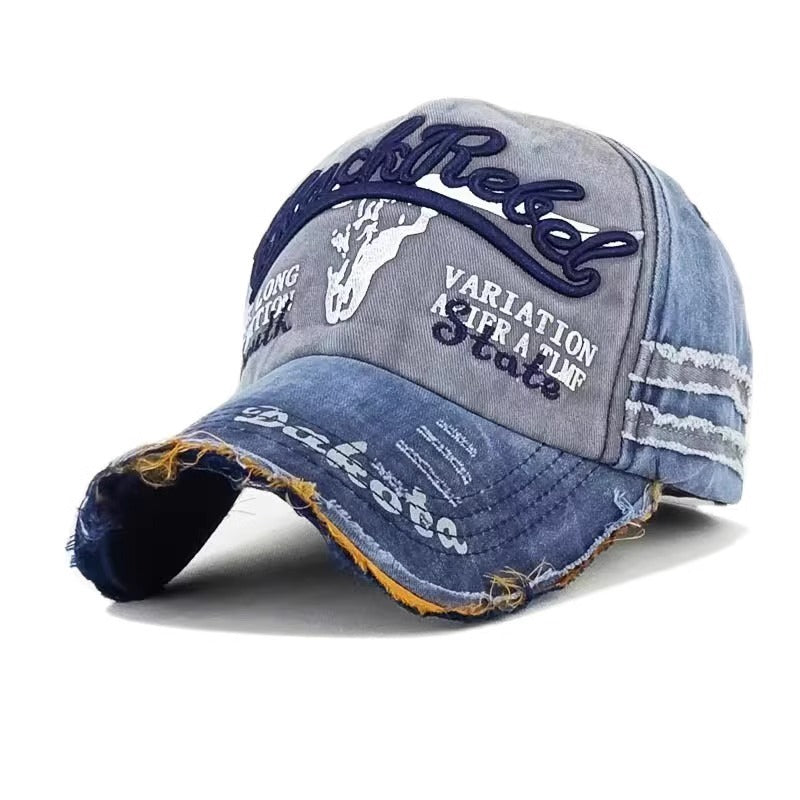 Damen Distressed Grafik Baseballmütze Brehn 1784083658