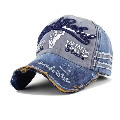 Damen Distressed Grafik Baseballmütze Brehn 1784083658